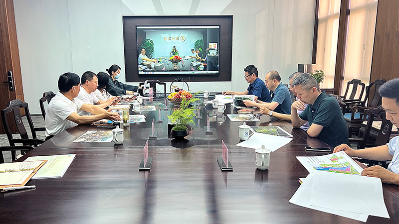 十里長(cháng)山文化旅游產(chǎn)業(yè)園一期影視基地項目設計推進(jìn)視頻會(huì )