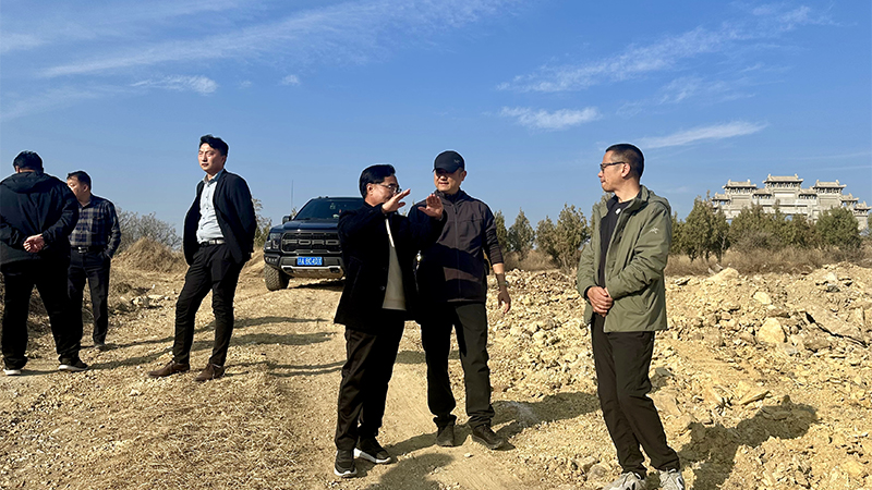 浙江壹木建設有限公司來(lái)寶生文旅公司考察洽談
